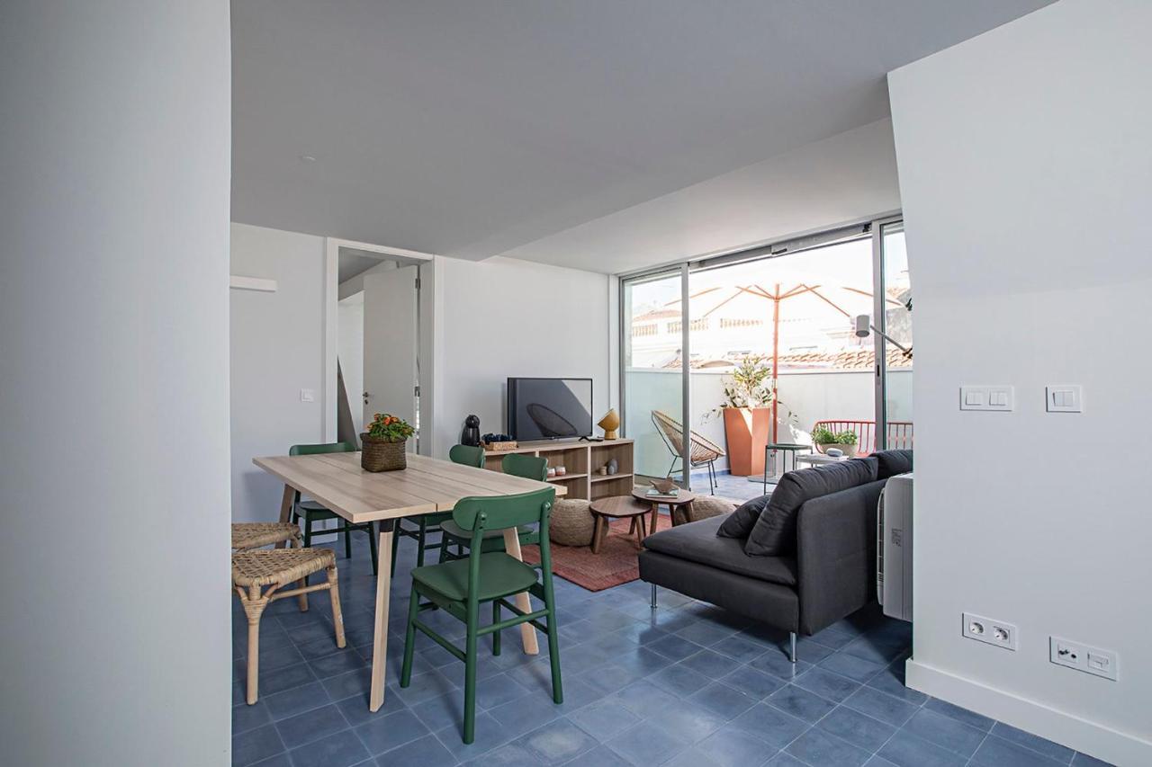 Piso Azul Premium Apartments In Bairro Alto By Lovelystay Lissabon Exterior foto